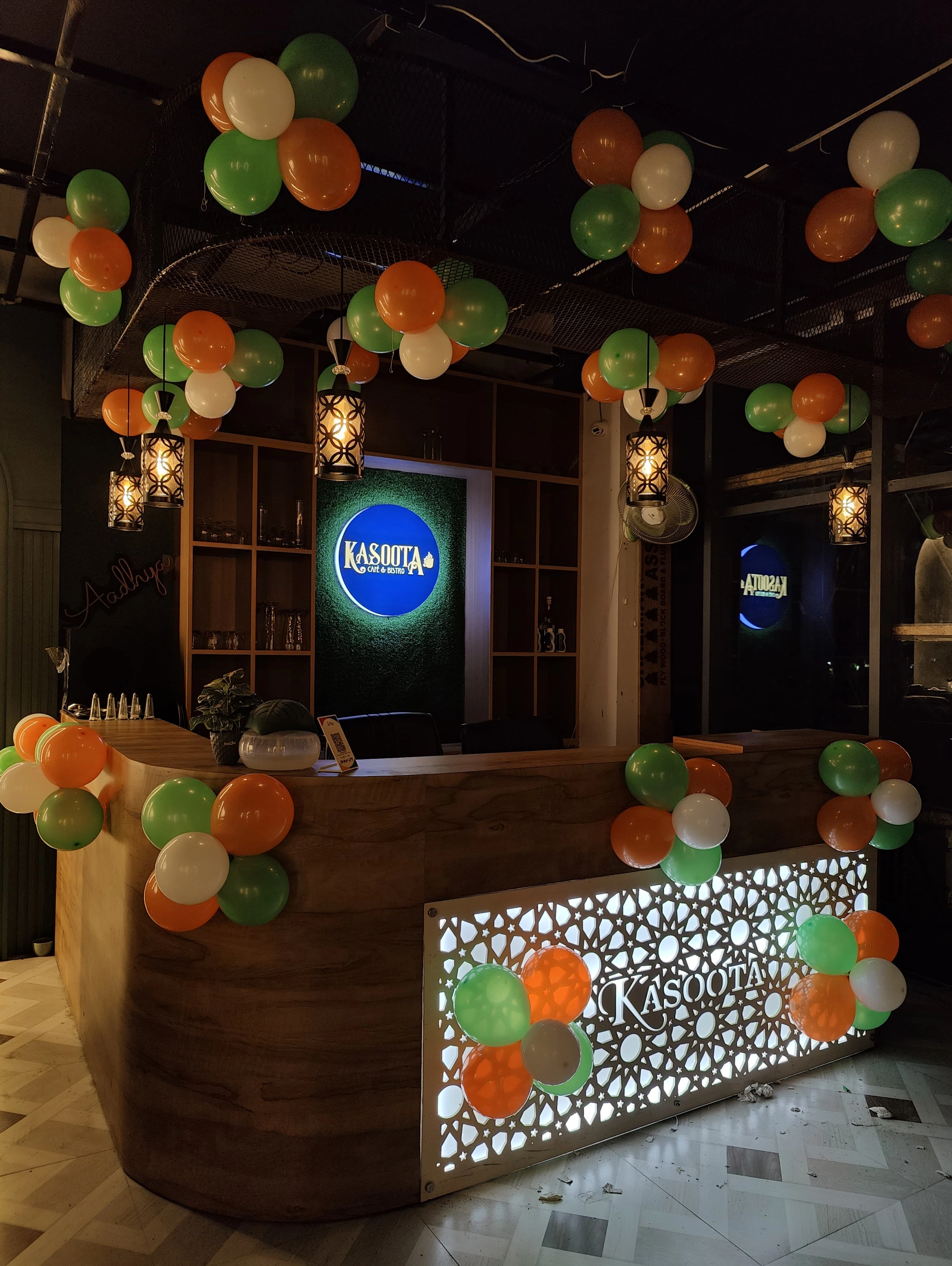 Elegant Kasoota Cafe Interior Faizabad